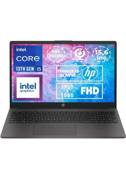 Hp 250 G10 I5-1334U 16GB 512GB SSD 15.6\