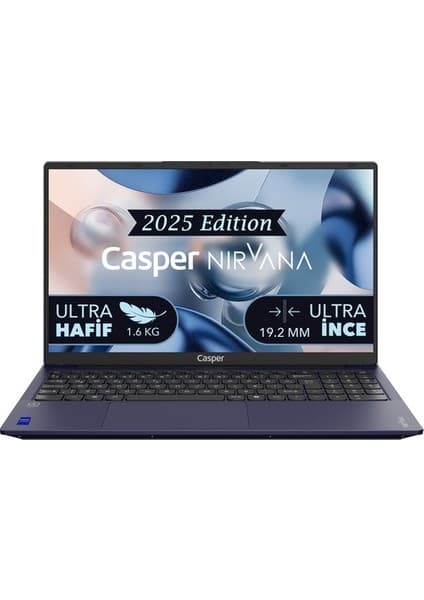 Casper Nirvana X600.7430-8F00T-G-F-OFM365 Amd Ryzen 5-7460U 8gb Ram 1tb Nvme SSD  15,6 \