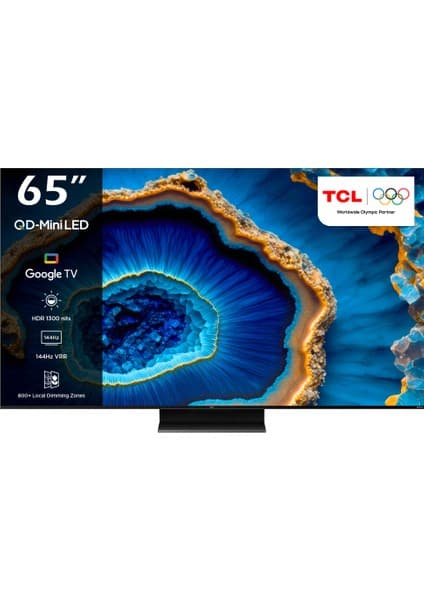 TCL 65C755GTV 65" 165 Ekran Uydu Alıcılı 4K Ultra HD Smart MiniLED TV