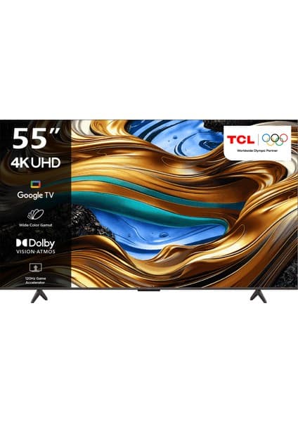 TCL 55P755 55'' 138 Ekran Uydu Alıcılı 4K Ultra HD Google Smart LED TV