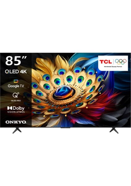 TCL 65C655 65'' 164 Ekran Uydu Alıcılı 4K Ultra HD Google QLED TV 7
