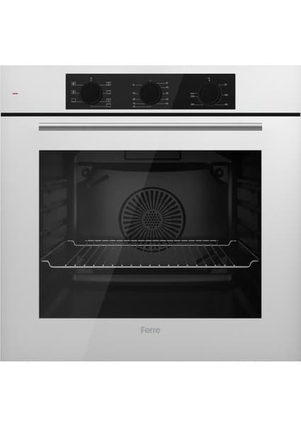 Ferre Flowart Nt Asimetrik Seriisi 3'lü Gri Ankastre Set ( QBL62CPR-NT028-D079 ) 7