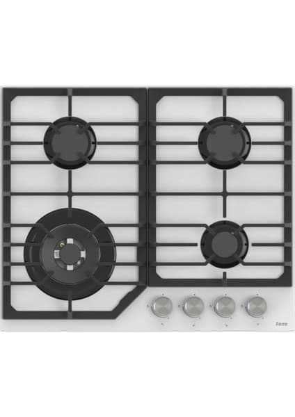 Ferre Flowart Nt Asimetrik Seriisi 3'lü Gri Ankastre Set ( QBL62CPR-NT028-D079 ) 8