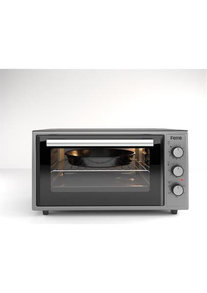Ferre 45-500 ML Metalik Gri Midi Fırın