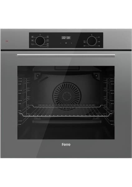 Ferre Flowart Ventora Pro Siyah 3'lü Ankastre Set ( QBL63CS-SS205-D063 ) 8