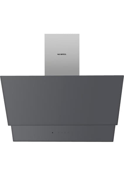 Kumtel Antrasit (Gri) Dokunmatik Cam Davlumbaz DA6-835