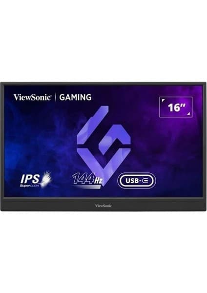 Viewsonic VX1654 16 inç 144Hz 4ms Full HD IPS Taşınabilir Oyuncu Monitörü