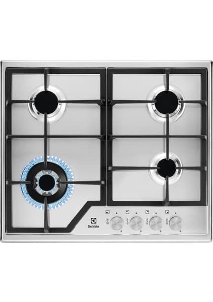 Electrolux EGS6436SX SpeedBurner Inox Ankastre Ocak