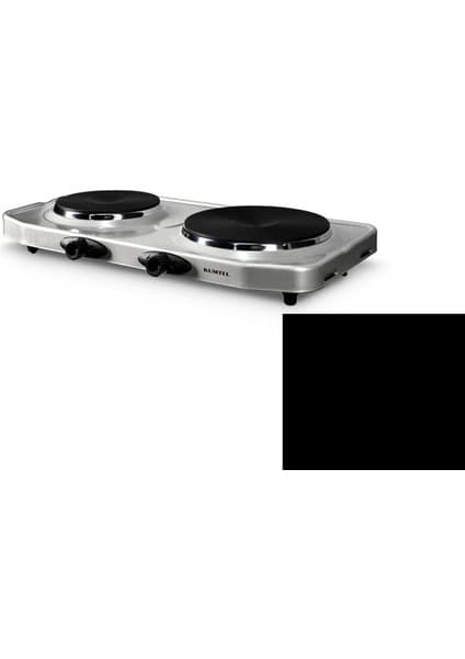 Miraaxx Kumtel LX-7021 2 Gözlü Elektrikli Ocak 2500W