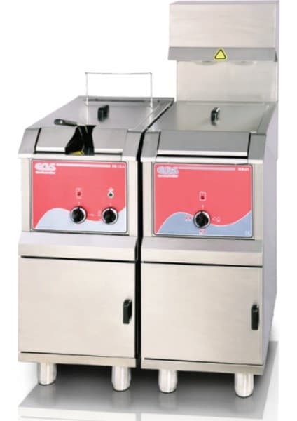 Fr 14L Dolaplı Profesyonel Fritöz Makinesi - Güçlü ve Verimli