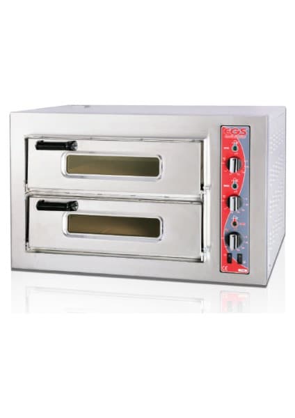 P 502 Kompakt Çift Katlı Pizza Fırını