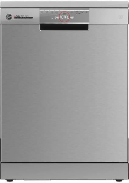 Hoover HFB 6B2S3FX 12 Programlı Wi-Fi Bağlantılı Bulaşık Makinesi