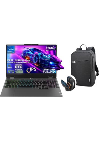 Lenovo Loq 15IRX9 Intel Core I7 13650HX 12GB 2tb SSD Rtx 4060 (115W) 15.6\