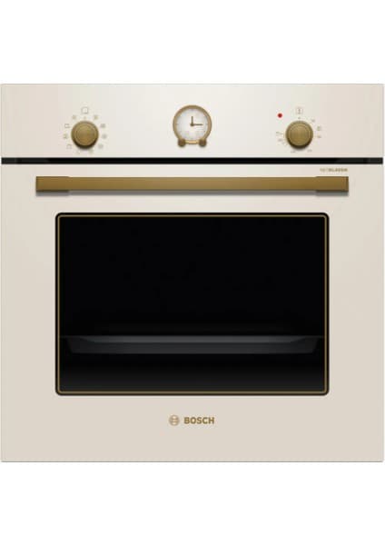 Bosch HBJN10YW0R Serie 4 Ankastre Fırın 60 x 60 cm Neoklasik, Inci Beyazı