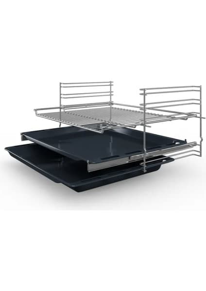 Bosch HBJN10YB2R Serie 4 Ankastre Fırın 60 x 60 cm Neoklasik, Siyah 7
