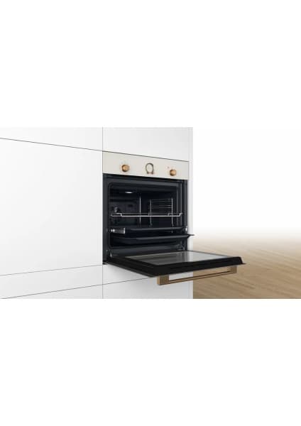Bosch HBJN10YB2R Serie 4 Ankastre Fırın 60 x 60 cm Neoklasik, Siyah 8