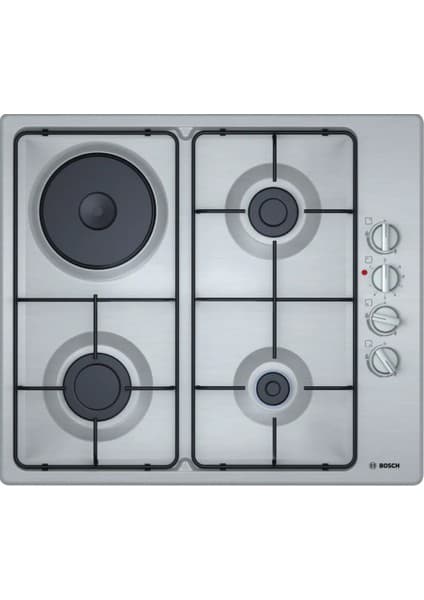 Bosch PBP6C5K80O Serie 2 Gazlı Ocak 60 cm Paslanmaz Çelik 8