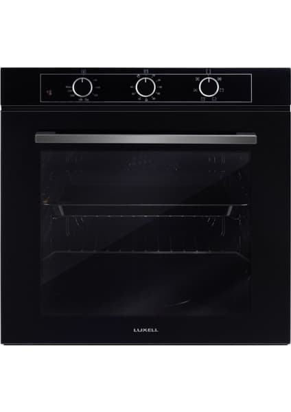 Luxell A68-SF3 Siyah Optimum 7 Program 77 Litre Ankastre Fırın