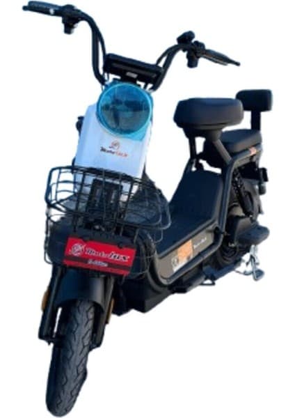 Motolüx Gogo Beyaz Elektrikli Motosiklet 220 Kg Taşıma Kapasitesi