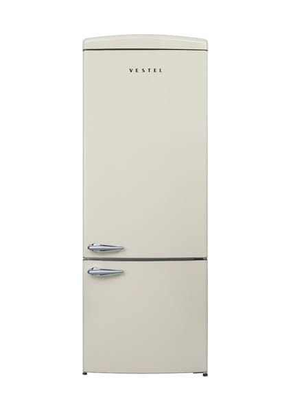 Vestel Retro NFK52211 Bej 471 Lt No-Frost Buzdolabı