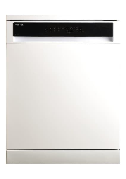 Vestel 5 Programlı Solo Bulaşık Makinesi – E Enerji Sınıfı, 13 Kişilik Kapasite, Cam ve Bardak Koruma, 12 L Su Tüketimi