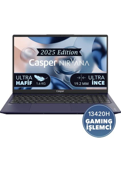 Casper Nirvana X600 i5-13420H 16GB 500GB SSD 15.6\