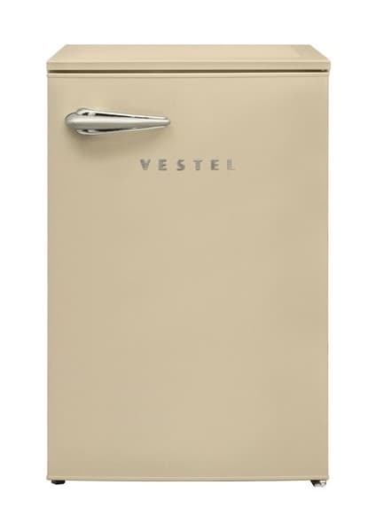 Vestel Retro SB14411 Bej 121 Lt Statik Buzdolabı