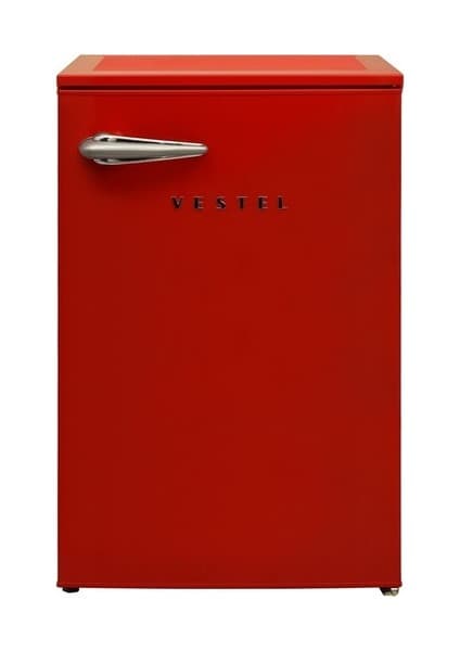 Vestel Retro SB14311 Kırmızı 121 Lt E Enerji Sınıfı Statik Buzdolabı