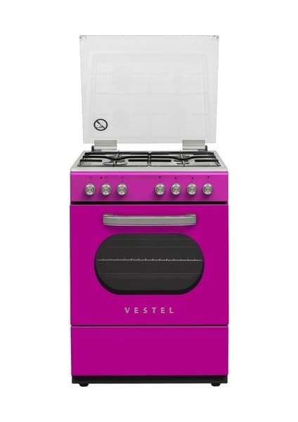 Vestel Sf 8400 Dg Retro Pembe Solo Fırın