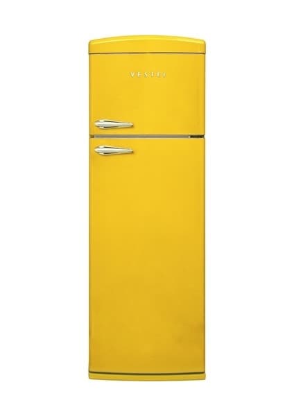 Vestel Retro SC32011 Sarı Statik Buzdolabı