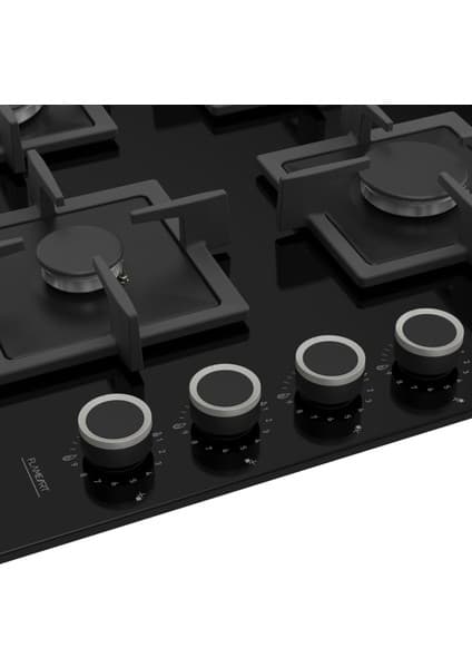 Ferre SC206 Beyaz Cam Ankastre Ocak (Döküm Izgara) 8