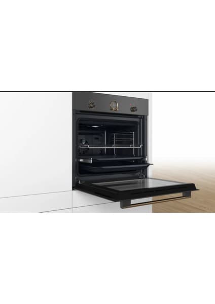 Bosch HBJN10YW0R Serie 4 Ankastre Fırın 60 x 60 cm Neoklasik, Inci Beyazı 8