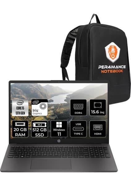 Hp 250 G10 Intel Core I5 1334U 20GB 512GB SSD 15.6\