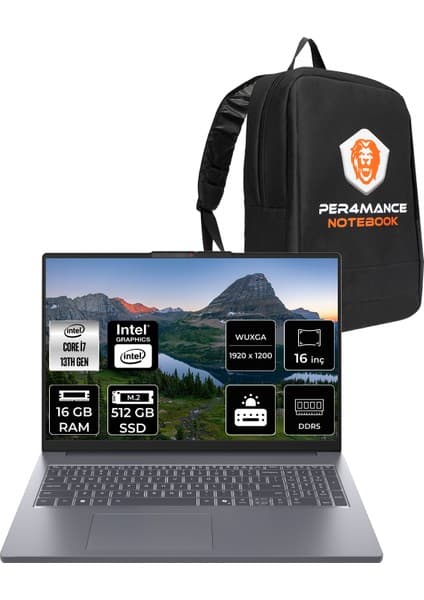 Lenovo Ideapad Slim 3 Intel Core I7 13620H 16GB 512GB SSD 16\