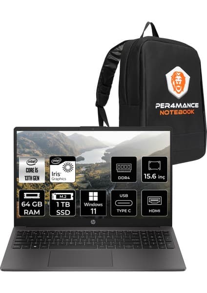 Hp 250 G10 Intel Core I5 1334U 64GB 1tb SSD 15.6\