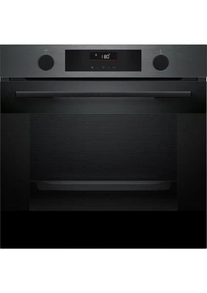 Bosch HUA736EG0T 76 Lt 8 Programlı Buhar Destekli Black Inox Ankastre Fırın