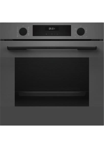 Bosch HUA717BN0T 76 Lt 8 Programlı Buhar Destekli Antrasit Ankastre Fırın