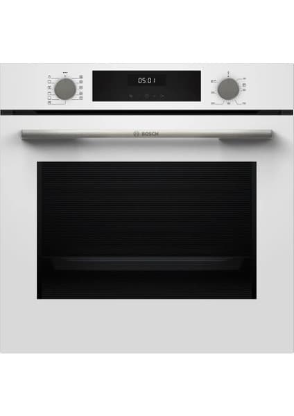 Bosch HUA717BV0T 76 Lt 8 Programlı Buhar Destekli Beyaz Ankastre Fırın