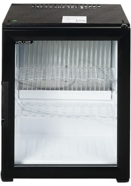 Holuxe Cam Kapılı Otel Tipi Minibar Buzdolabı Siyah