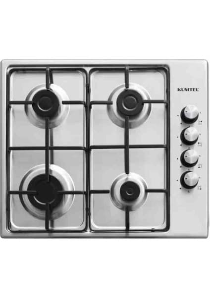 Kumtel 430F Set Üstü Inox Lpg Li Ocak