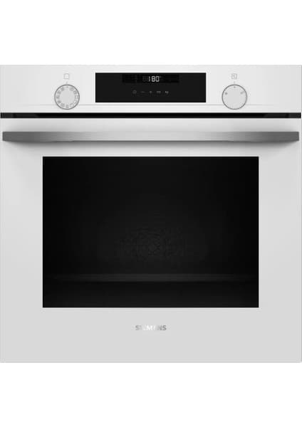 Siemens HU736AEV0T Ankastre Fırın Buhar Destekli Beyaz