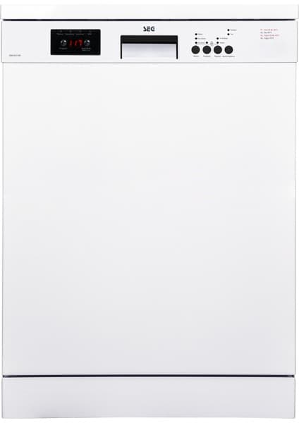 SEG SBM 4021 WE 4 Programlı Beyaz Bulaşık Makinesi