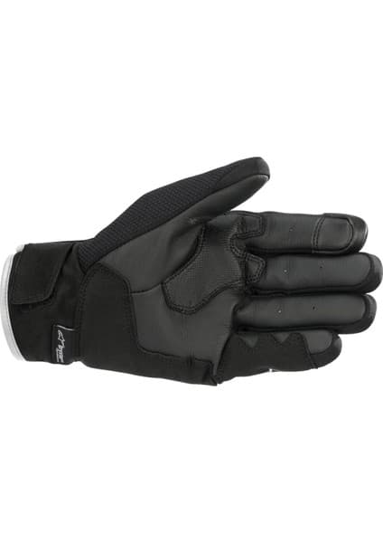 Alpinestars S-Max Drystar Wp Korumalı Motosiklet Eldiveni Siyah Beyaz 6