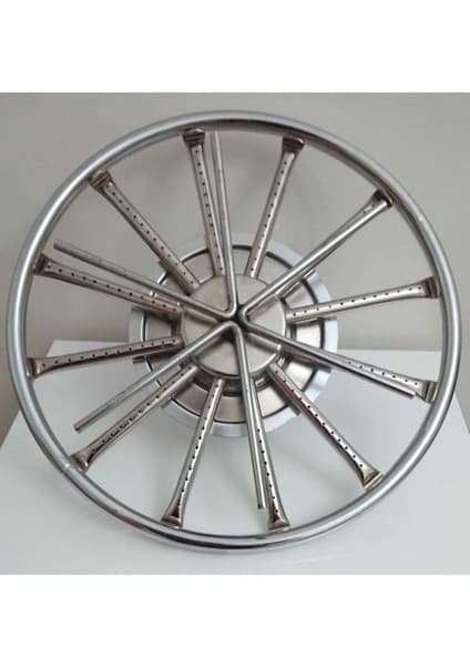 Mediterian Krom Kaplama Künefe Ocağı - 38 cm Çap