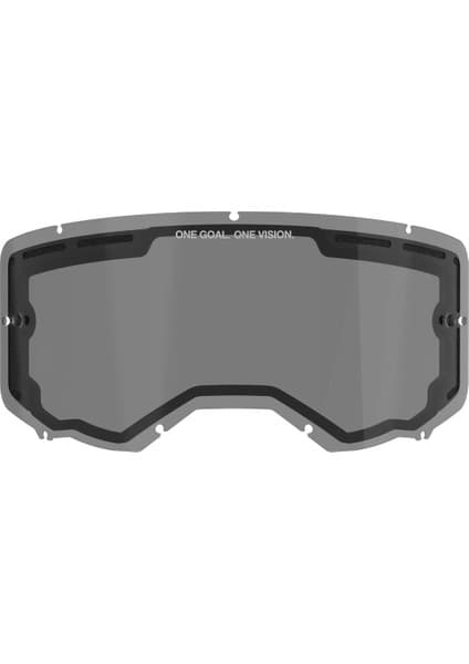 Scorpion Alpinestars Vision 8-5-3 Goggle Için Çift Katmanlı Yedek Cam Füme