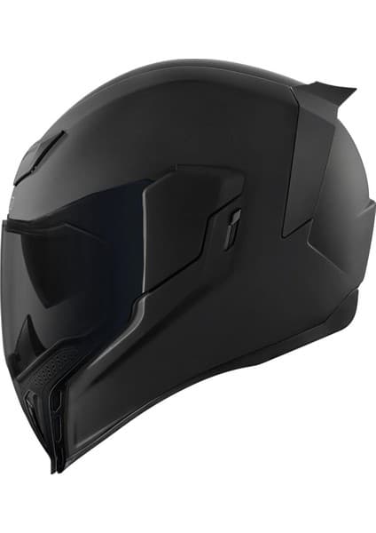 Icon Airflite Dark Kapalı Motosiklet Kaskı Mat Siyah 8