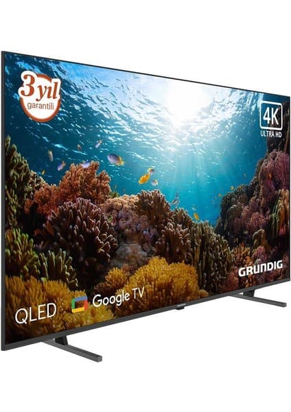 Grundig 43GJQ9200 43'' 108 Ekran Uydu Alıcılı 4K Ultra HD Google Smart QLED TV 8