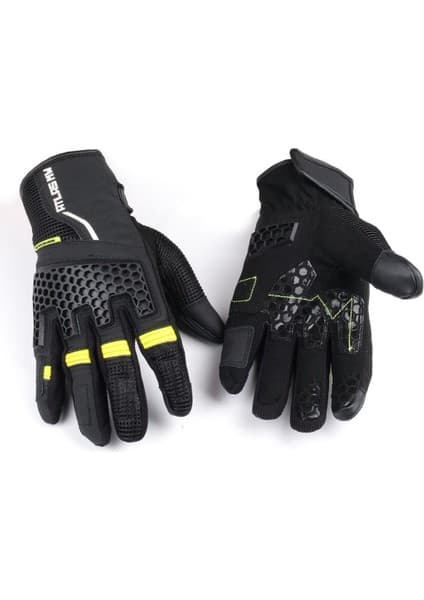 Atlas Mw Mesh Yazlık Motosiklet Eldiveni Siyah 6