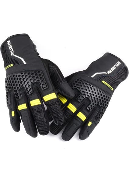 Atlas Mw Mesh Yazlık Motosiklet Eldiveni Siyah