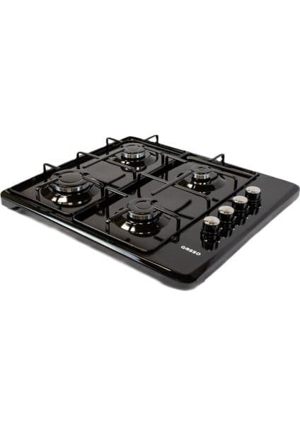Gosso 3511 Siyah Setüstü Doğalgaz Emaye Ocak